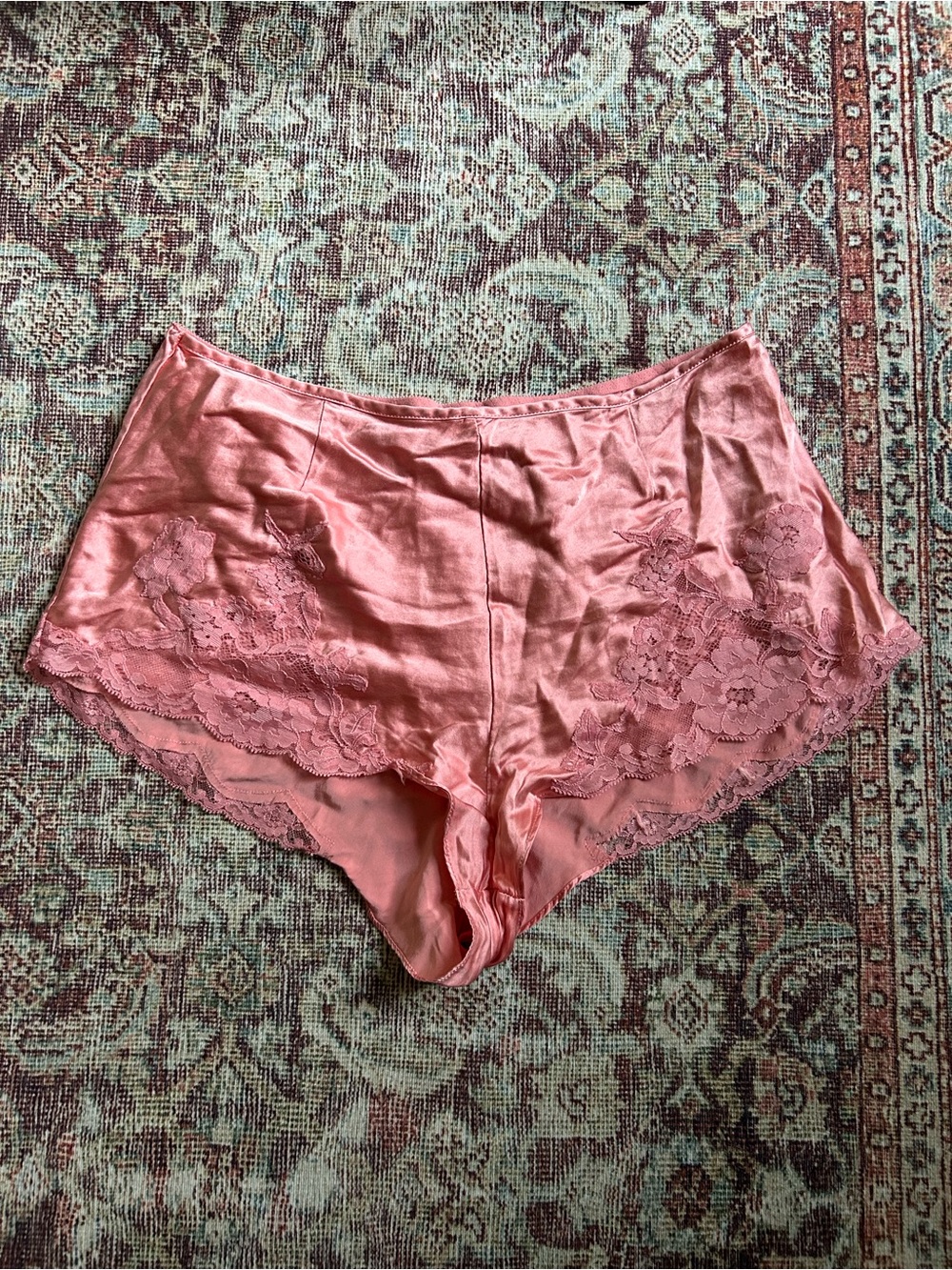 Silk Lace Tap Shorts